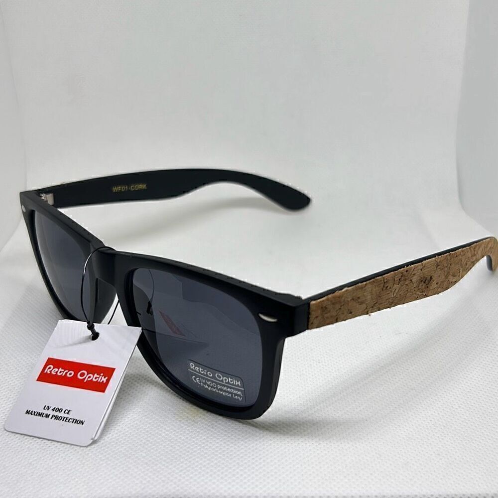 Retro Classic Cork Unisex Sunglasses